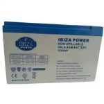 باطری ماشین شارژی 12 ولت 9 آمپر IBIZA POWER