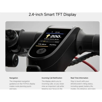 اسکوتر برقی ناین‌بات Segway مدل F2 Pro — نمایشگر TFT